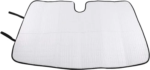 Vista 6 de YIWANG - Parasol plegable para Mercedes Benz Clase B W247 2019 2020, color plateado