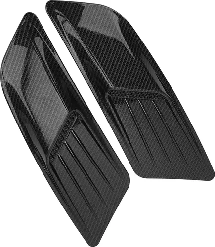 Vista 9 de Par universal de ajuste de fibra de carbono para ventilación de aire de campana para 2015-2017