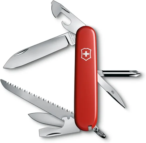 Vista 4 de Victorinox Hiker multiherramienta hecha para la sierra de madera al aire libre para senderismo y camping