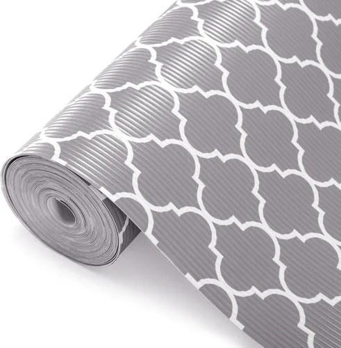 Vista 10 de Glotoch Forro Premium Antideslizante para Estantes, Forro de Cajón No Adhesivo, Revestimientos Impermeables para Armarios de Cocina, Cajón