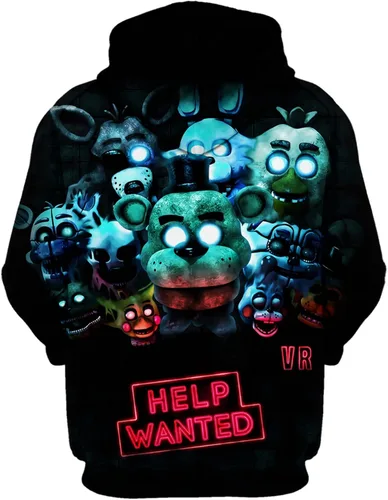 Vista 2 de Unisex Hoodie 3d Printed Game Pullover Sweatshirts Anime Hoodies