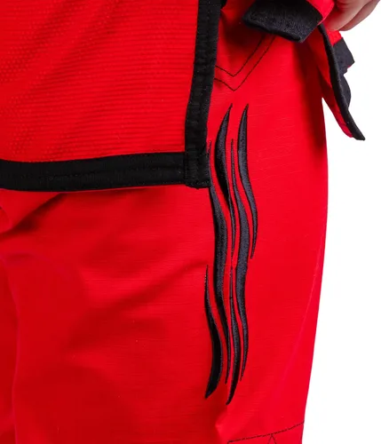 Vista 5 de Conjunto de uniforme Gi para adultos, BJJ Jiu Jitsu Gi, kimono y pantalones, preencogido