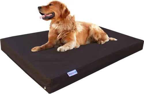Vista 47 de Dogbed4less Cama de espuma de memoria para perros, ortopédica, con gel refrescante, forro impermeable con funda exterior duradera lavable