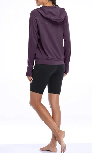 Vista 6 de Oalka - Sudadera ligera para mujer.