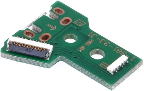 Vista 6 de Adaptador de puerto de carga micro USB de repuesto JDS-040, pieza de reparación, módulo de placa de zócalo para PS4 controlador inalámbrico