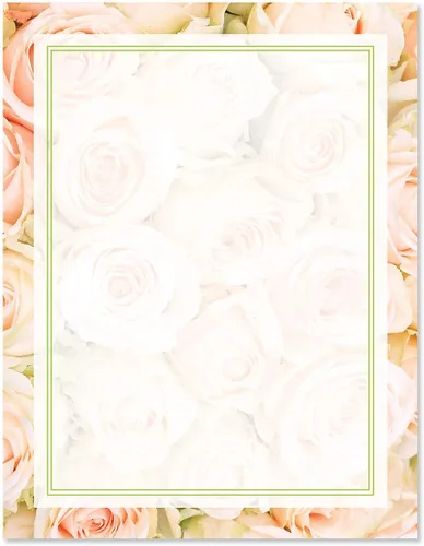 Vista 19 de Current Papel de Carta con Marco de Playa - Papeles de Papelería de Primavera con Borde Decorativo de Playa, Vacaciones Imprimibles, Bodas