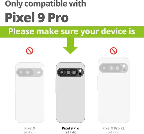 Vista 3 de Carveit Funda de madera para Pixel 9 Pro [madera natural y TPU suave negro] a prueba de golpes, funda de madera única compatible con Google Pixel 9