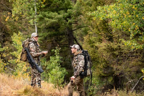 Vista 6 de First Lite Mens Obsidian Merino Wool Pant - Versatile Camo Hunting Pants