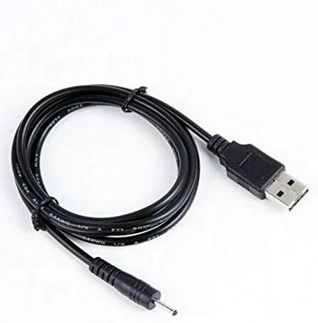Vista 2 de MaxLLTo Cable de carga USB 2.0 de 3 pies para punta de 0.138 in MP3 MP4 MP5 electo dispositivo portátil PC; USB a 0.138 in 0.051 in punta