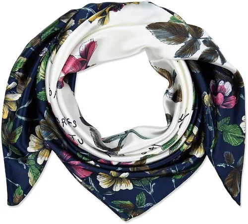 Vista 71 de corciova - Bufanda cuadrada grande para mujer, diadema sedosa para cabello rizado, lazo para dormir por la noche, bandana a la moda, 35 x 35