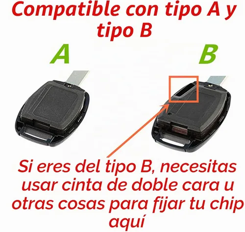 Vista 5 de Repuesto para mando a distancia de entrada sin llave de 3+1 botones para Honda 2008-2012 Accord 2006-2013 Civic EX 2009-2015 Pilot Fit para Honda 1