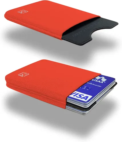Vista 31 de Modern Carry Cartera delgada para tarjetas de crédito ultrafina