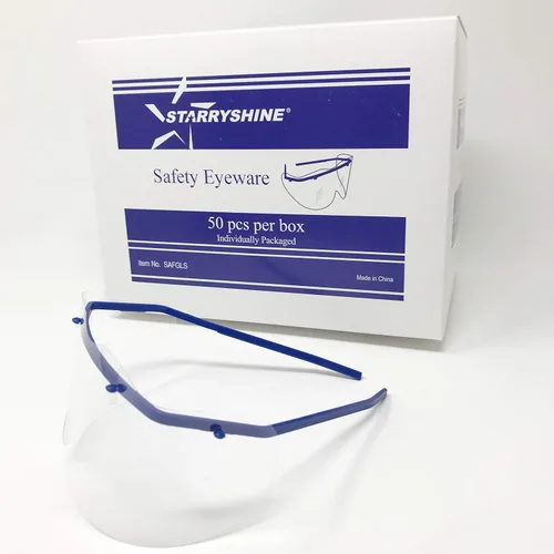Vista 3 de Gafas desechables de seguridad - protección ocular de plástico protección ocular ect