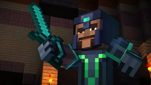 Vista 2 de Minecraft Story Mode Steam download Online Game Code