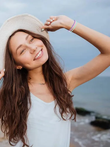 Vista 6 de Brazaletes impermeables de cuerda, para verano, con ola, brazalete para amistad, hecho a mano, para niña