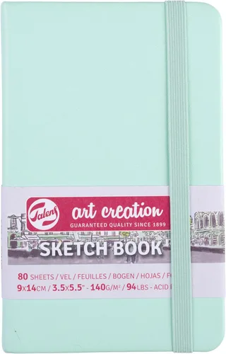 Vista 17 de Talens Art Creation Cuaderno de bocetos 80 hojas, 5.1 in x 8.3 in, negro