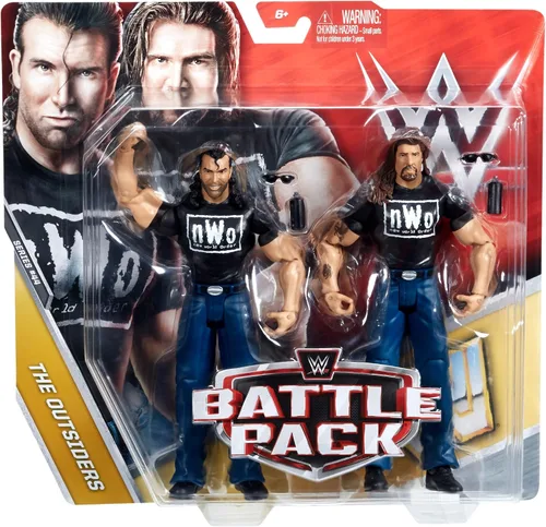 Vista 4 de WWE Battle Pack los outsiders Figura de acción, 2
