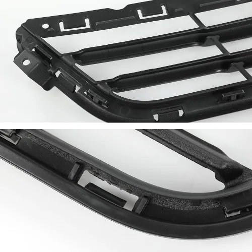 Vista 7 de CHEDA Rejilla inferior del radiador delantero, compatible con Ford Fusion/Mondeo 2013-2016, montaje de rejilla negra de parachoques
