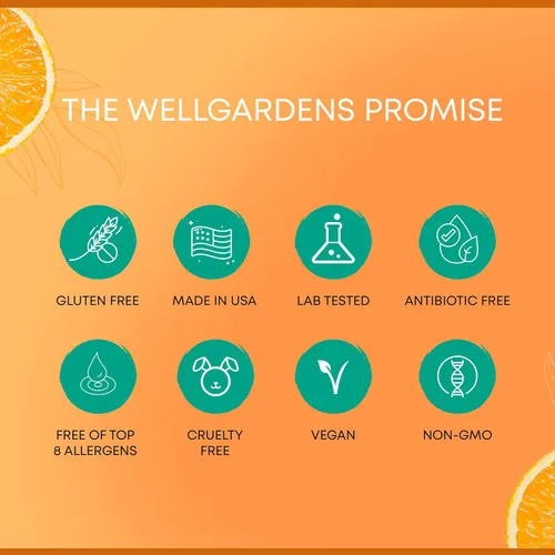 Vista 6 de Suero de vitamina C 100% puro para la cara, suero facial antienvejecimiento, suero facial con vitamina C, vitamina E, ácido hialurónico, mezcla