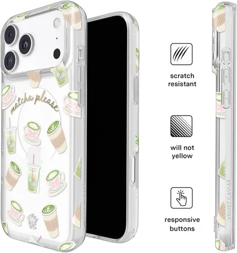 Vista 185 de VELVET CAVIAR Funda para iPhone 15, compatible con MagSafe, probada contra caídas de 10 pies, fundas protectoras de diseño, leopardo color rosa