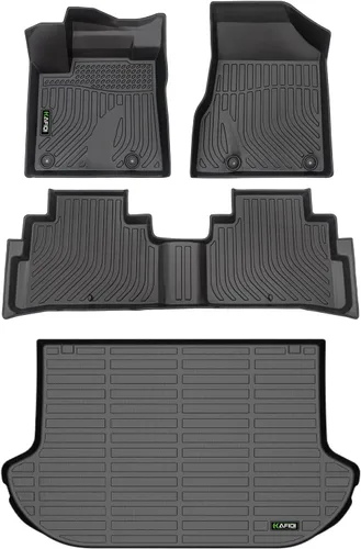 Vista 13 de Alfombrillas y forro de carga personalizados para Chevy Suburban/GMC Yukon XL 2015-2020 (con asiento de banco de 2da fila), protección para todo