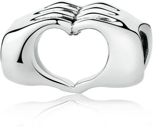 Vista 25 de Abalorio de plata de ley 925 calado para pulseras y collares de abalorios, regalos de joyería para mujeres