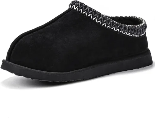 Vista 14 de Pantuflas para mujer, peludas, acogedoras, de tobillo corto, para interiores y exteriores, muletas peludas y cálidas, zapatillas de casa lindas