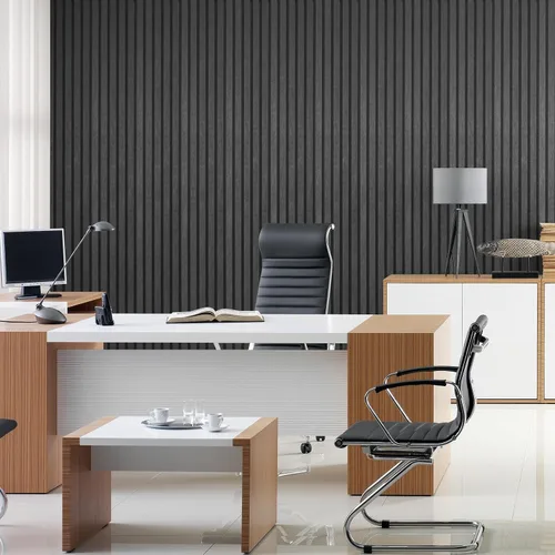 Vista 9 de Art3dwallpanels Paquete de 5 paneles acústicos, paneles de pared insonorizados de 48 x 24 x 0.71 pulgadas, autoadhesivos de alta densidad que