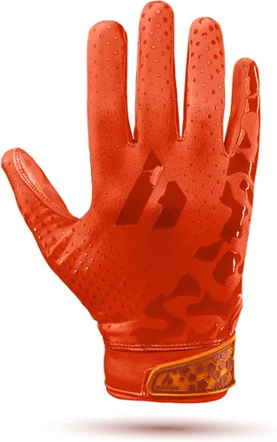 Vista 13 de RPG1 Football Gloves - Adult & Youth Sizes – Extra Sticky Grip Kids Football Gloves for Game Day, Training, High School