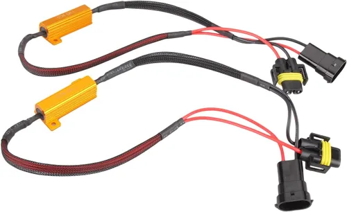 Vista 3 de DROMEDARY 2X H11 LED DRL Luz antiniebla 50W Resistencia de carga Error Decodificador libre Cancelar