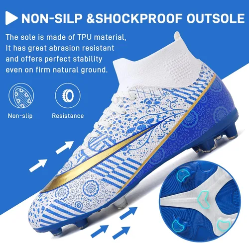Vista 5 de GRESKY - Zapatos de fútbol para hombre AGTF