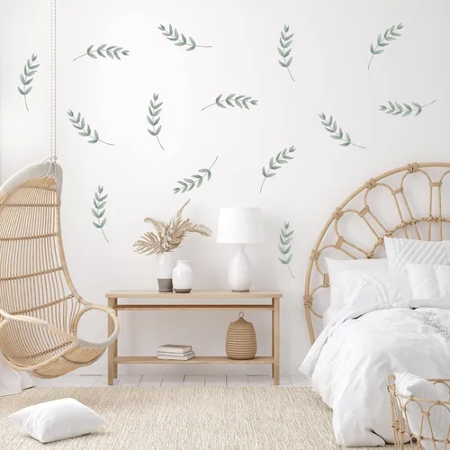 Vista 15 de Calcomanías de pared de cactus - Juego de 12 calcomanías de vinilo de 8 pulgadas para pared para guardería, dormitorio, cocina, aula, decoración