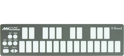 Vista 6 de K-Board-C Colorido controlador de teclado USB MPE MIDI de 25 teclas con USB-C (lima)