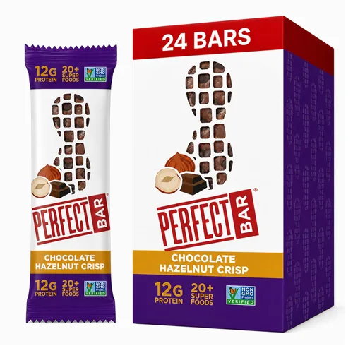Vista 14 de Perfect Bar - Barra de proteínas refrigerada original, sabor mantequilla de maní