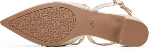 Vista 4 de DREAM PAIRS Zapatos de tacón grueso con punta cerrada y tacón bajo con tiras y hebilla puntiaguda, para mujer, vestido de boda, fiesta