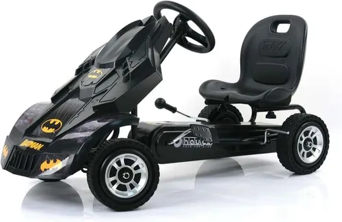 Vista 8 de Hauck de batimóvil con pedal de Go Kart Carrito de bicicleta para exteriores con neumáticos de goma para niños y niñas con asiento de cubo