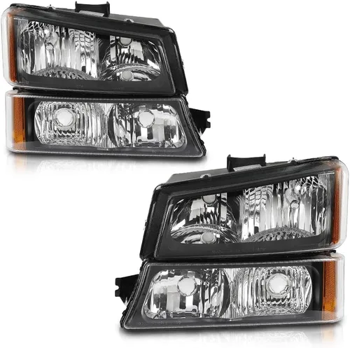 Vista 16 de PIT66 Faros LED, Compatible con 2003-2006 Chevy Silverado 1500 2500 3500 HD 2003 2004 2005 2006, Compatible con 2003-2006 Chevy Avalanche 1500 2500