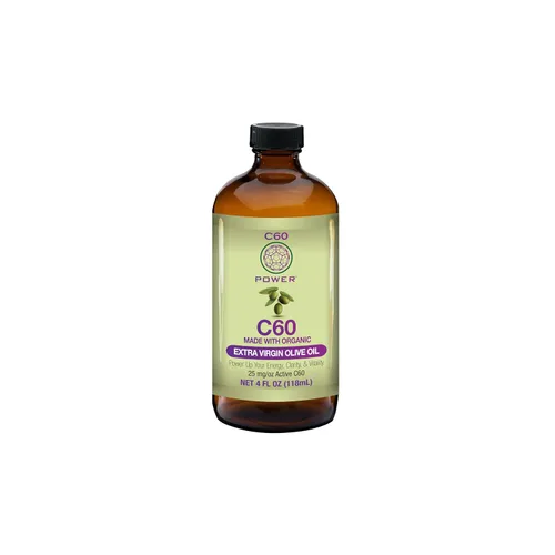 Vista 2 de C60 Power EVOO Aceite de oliva virgen extra orgánico, 16 onzas líquidas