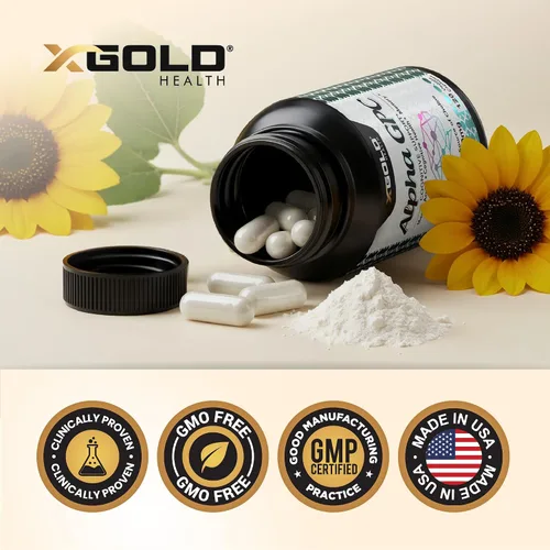 Vista 6 de X Gold Health Alpha GPC Colina 600 mg, suplemento nootrópico puro, 120 cápsulas vegetales, potenciador cognitivo para la memoria, salud cerebral