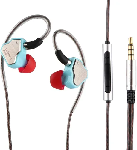 Vista 14 de Linsoul 7Hz Salnotes Zero HiFi 10mm controlador dinámico auricular que se ajusta al oído IEM con diafragma compuesto de metal, placa frontal