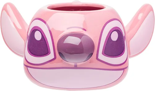 Vista 16 de Silver Buffalo Disney Alicia en el país de las maravillas Taza de té apiladas de cerámica esculpida en 3D, 20 onzas (591.4 ml)