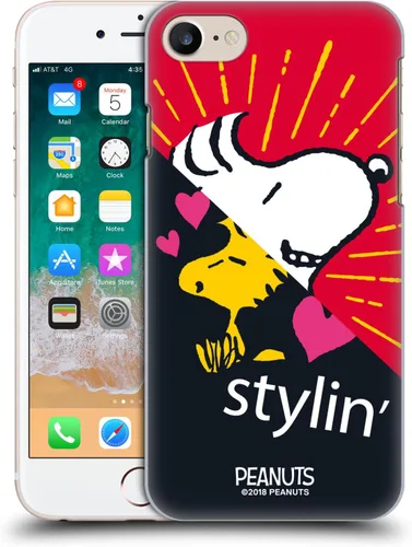 Vista 159 de Carcasa rígida para iPhone 7 y iPhone 8, diseño de cacahuetes Halfs y risas