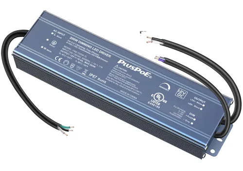 Vista 7 de Controlador LED regulable de 12 V, 50 W, transformador regulable Triac ELV/MLV compatible con interruptores de atenuación Lutron Leviton, fuente