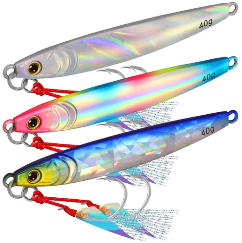 Vista 26 de TRUSCEND Vibespinner Easy Catch Fishing Lures with BKK Hooks, Dual-Blade Spinner Baits with Double Water Disturbance and Reflective for More Bites