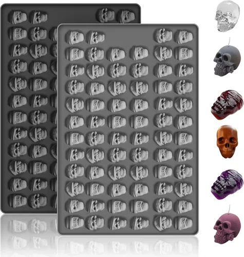 Vista 9 de 2 moldes de silicona para caramelos de bolas de goma de 188 cavidades, para fútbol, baloncesto, béisbol, rugby, para chocolate, fondant, dulces