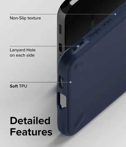 Vista 7 de Ringke Onyx - Funda compatible con Samsung Galaxy S22 Plus 5G (2022), resistente a los golpes, antideslizante, TPU delgada funda delgada para marino