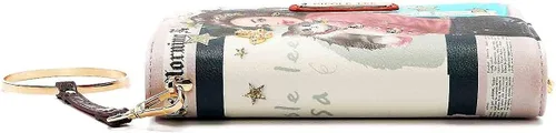 Vista 8 de Nicole Lee PRT6700 CARTERA CON CREMALLERA IMPRESO MODA V3NEGRO BOHEMIO, Varios