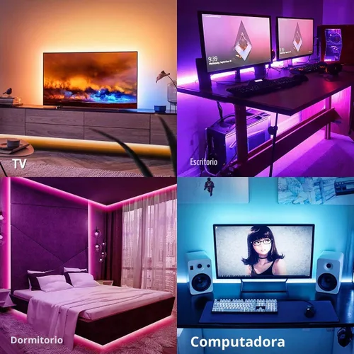 Vista 2 de Tira de luces LED RGB para retroiluminación de TV