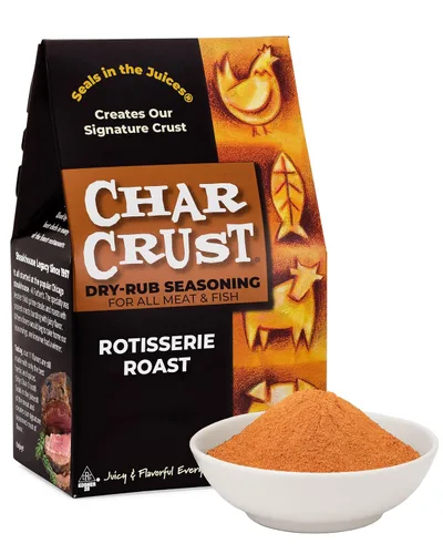 Vista 13 de Condimentos Char Crust para Barbacoa All American Condimentos todo en uno Perfectos para Costillas, Pollo, Cerdo, Hamburguesas, Alas Costra