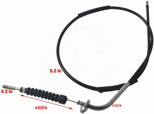 Vista 4 de Cable de freno delantero Mingdun para Suzuki LT80 Kawasaki KFX80 Kids ATV 2 unids